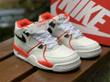 Authentic Nike Air Flight 13 Mid White/Orange