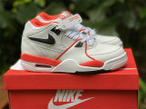 Authentic Nike Air Flight 13 Mid White/Orange