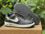 Authentic LV x Nike Air Force 1 Low Black/White