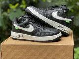 Authentic LV x Nike Air Force 1 Low Black/White