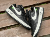 Authentic LV x Nike Air Force 1 Low Black/White
