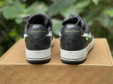 Authentic LV x Nike Air Force 1 Low Black/White