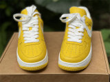 Authentic LV x Nike Air Force 1 Low Yellow/White