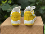Authentic LV x Nike Air Force 1 Low Yellow/White
