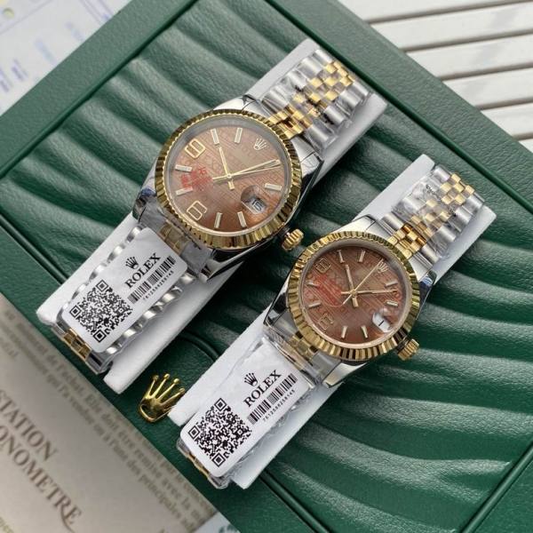 Rolex Couples Watches (men-36X13mm/women-31X12mm)  (8)