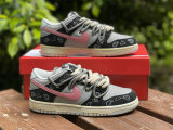Authentic Nike Dunk Low Black/Pure Platinum-Anthracite