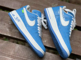 Authentic LV x Nike Air Force 1 Low Light Blue/White
