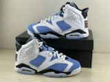 Authentic Air Jordan 6 GS “UNC”