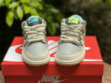 Authentic Nike Dunk Low Black/Dark Chocolate-copa