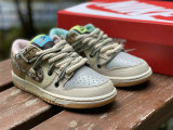 Authentic Nike Dunk Low Black/Dark Chocolate-copa