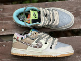 Authentic Nike Dunk Low Black/Dark Chocolate-copa