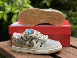Authentic Nike Dunk Low Black/Dark Chocolate-copa