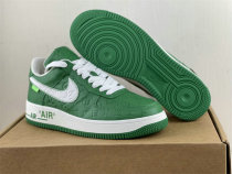 Authentic LV x Nike Air Force 1 Low Green/White