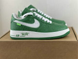Authentic LV x Nike Air Force 1 Low Green/White