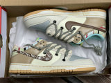 Authentic Nike Dunk Low Black/Dark Chocolate-copa