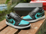 Authentic Air Jordan 1 Low Tropical Twist-Black