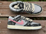 Authentic Nike Dunk Low Black/Pure Platinum-Anthracite