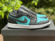 Authentic Air Jordan 1 Low Tropical Twist-Black