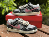 Authentic Nike Dunk Low Black/Pure Platinum-Anthracite