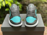 Authentic Air Jordan 1 Low Tropical Twist-Black
