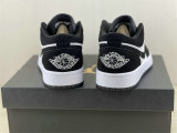 Authentic Air Jordan 1 Low Black/White