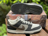 Authentic Nike Dunk Low Black/Grey