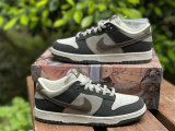 Authentic Nike Dunk Low Black/Grey