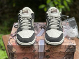 Authentic Nike Dunk Low Black/Grey