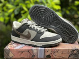 Authentic Nike Dunk Low Black/Grey