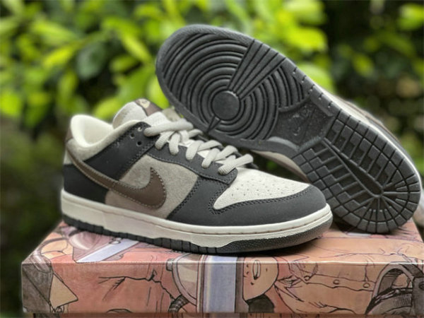 Authentic Nike Dunk Low Black/Grey
