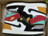 Authentic Air Jordan 1 Zoom CMFT “Multi-Color”