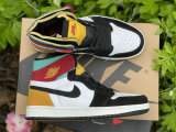 Authentic Air Jordan 1 Zoom CMFT “Multi-Color”