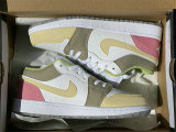 Authentic Air Jordan 1 Low Colorful Canvas