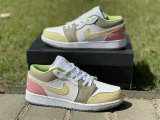 Authentic Air Jordan 1 Low Colorful Canvas