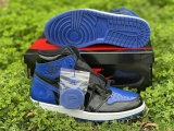Authentic Air Jordan 1 High OG Black/Varsity Royal-White