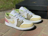 Authentic Air Jordan 1 Low Colorful Canvas