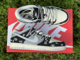Authentic Nike Dunk Low White/Black/Grey