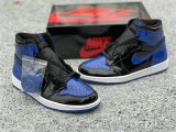 Authentic Air Jordan 1 High OG Black/Varsity Royal-White