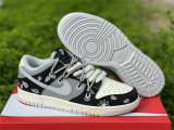 Authentic Nike Dunk Low White/Black/Grey