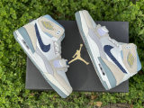Authentic Air Jordan Legacy 312 GS Summit White/Mystic-Navy Sail