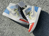 Authentic Air Jordan 1 Zoom CMFT Sail/White-Opti Yellow