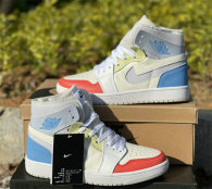 Authentic Air Jordan 1 Zoom CMFT Sail/White-Opti Yellow GS