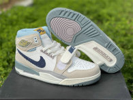Authentic Air Jordan Legacy 312 Summit White/Mystic-Navy Sail