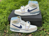 Authentic Air Jordan Legacy 312 GS Summit White/Mystic-Navy Sail
