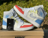 Authentic Air Jordan 1 Zoom CMFT Sail/White-Opti Yellow