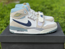 Authentic Air Jordan Legacy 312 GS Summit White/Mystic-Navy Sail Authentic Air Jordan Legacy 312 GS Summit White/Mystic-Navy Sail