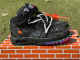 Authentic Off-White x Nike Air Force 1 Mid Black/Clear-Black