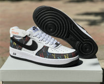 Authentic Nike Air Force 1 Low Black Tick Five Colours