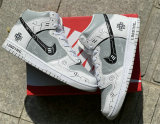 Authentic Nike SB Dunk High Grey/White
