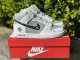 Authentic Nike SB Dunk High Grey/White